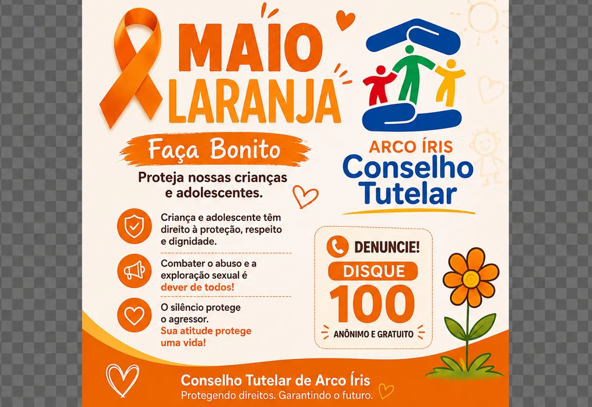 18 de Maio – Dia Nacional de Combate ao Abuso e à Exploração Sexual de Crianças e Adolescentes