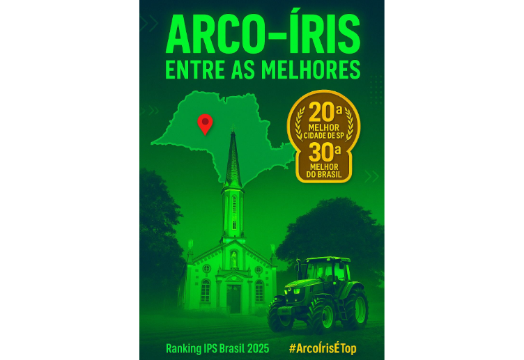 ARCO-ÍRIS ENTRE AS MELHORES DO BRASIL
